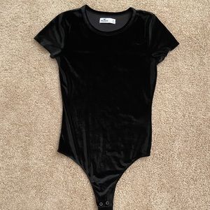 NWOT Hollister Velvet Bodysuit